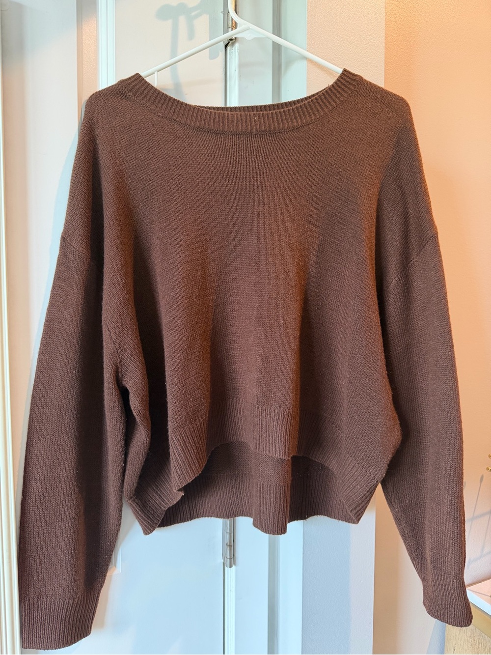 H&M Chocolate Brown Crewneck Sweater